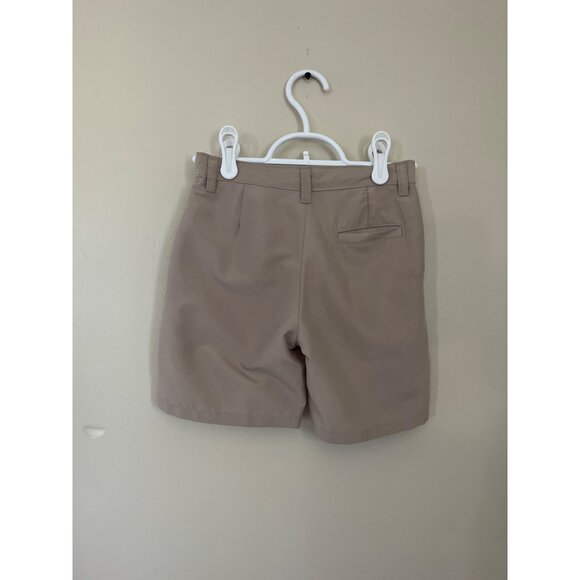 Chaps Boys Size 6 Tan School Uniform Shorts Pockets Adjustable Waist Tagless - Picture 2 of 3